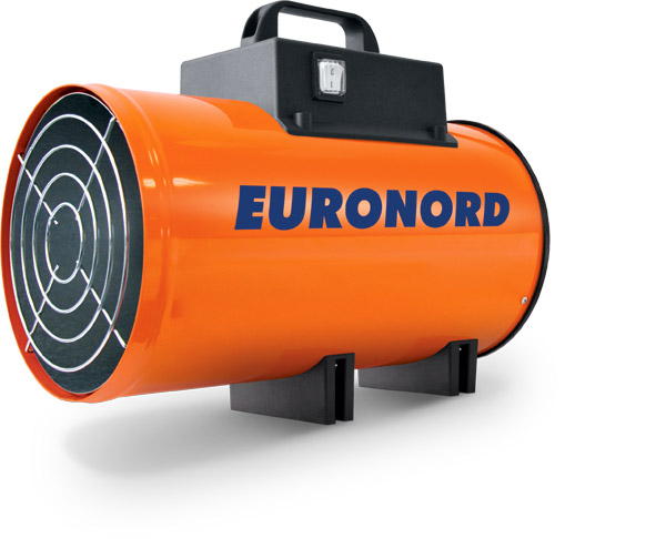 Компактные тепловые пушки на сжиженном (баллонном) газе прямого нагрева Euronord Kafer